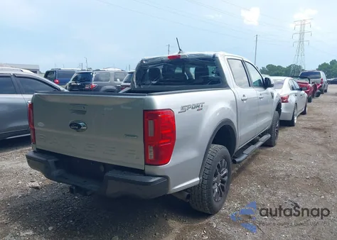 2019 Ford Ranger Lariat из США, поврежденный, VIN 1FTER4FH5KLA46845